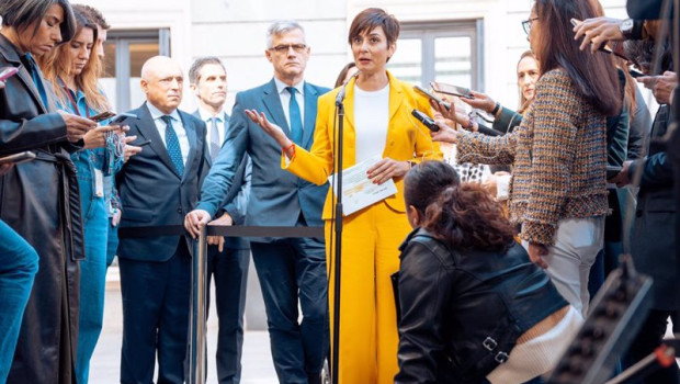 ep la ministra de vivienda y agenda urbana isabel rodriguez c atiende a los medios de comunicacion a