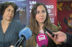 ep la portavoz adjunta de unidas podemos-iu en el congreso y diputada por navarra ione belarra y la