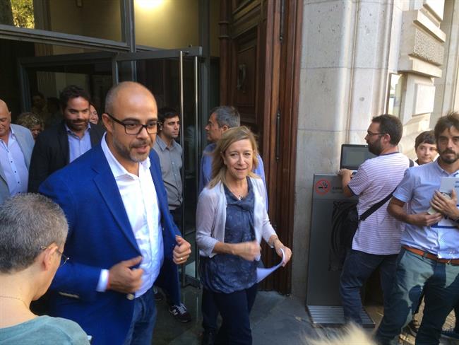 La presidenta de la AMI, Neus Lloveras, y el presidente de la ACM, Miquel Buch | EUROPA PRESS ep la presidentala ami neus lloveras ypresidentela acm miquel buch