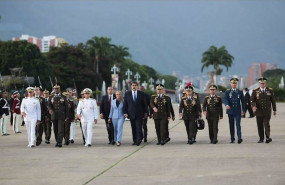 ep nicolas maduro y los altos mandos de las fuerzas armadas