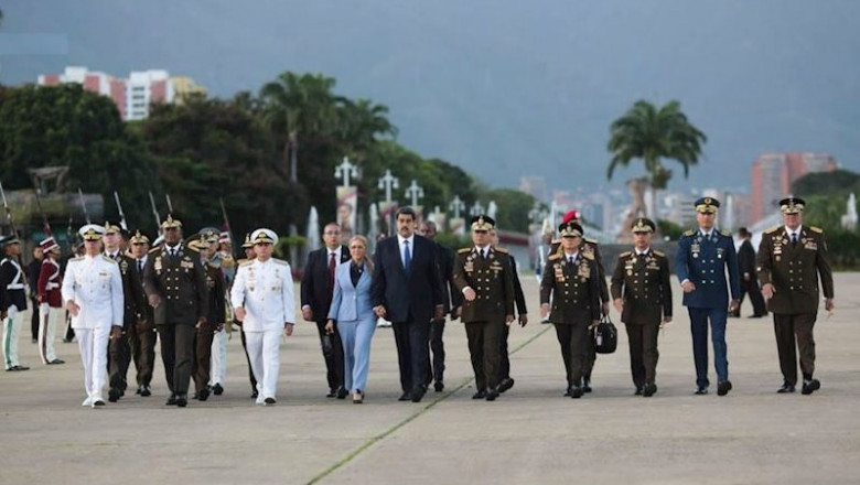 Nicolás Maduro y los altos mandos de las fuerzas armadas | TWITTER OFICIAL DE MADURO - Archivo ep nicolas maduro y los altos mandos de las fuerzas armadas