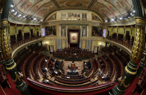 ep panoramica del hemiciclo del congreso