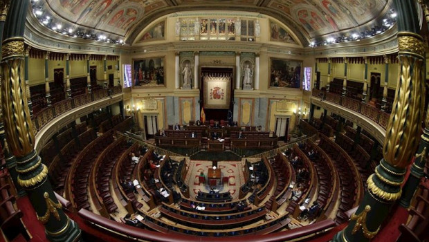 ep panoramica del hemiciclo del congreso