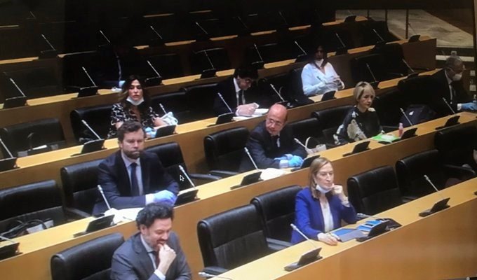Sesión constitutiva de la Comisión para la Reconstrucción Social y Económica de España tras el coronavirus | Grupo Popular ep sesion constitutiva de la comision para la reconstruccion social y economica de espana tras el