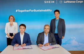ep shein y lufthansa firman un memorando para ampliar el uso de saf en las operaciones de entrega de