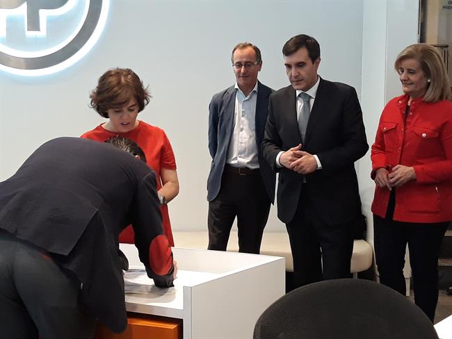 ep soraya saenzsantamaria presentacandidaturapresidirpp