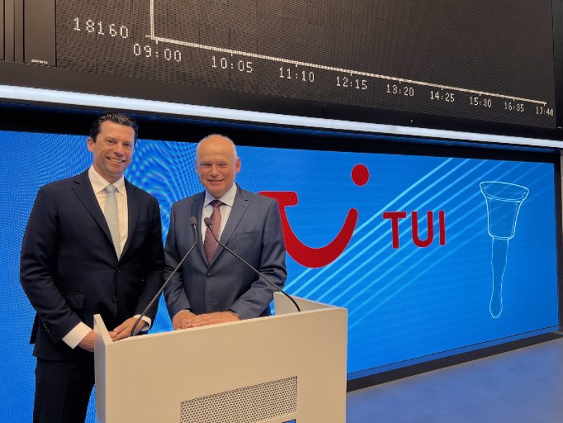 TUI vuelve a cotizar en la bolsa de Frankfurt: Refleja la transformación del grupo