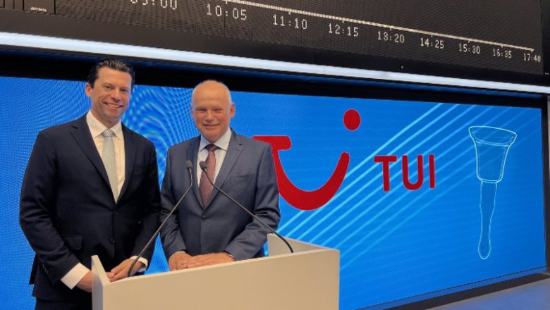 TUI vuelve a cotizar en la Bolsa de Frankfurt tras casi diez años en Londres. | TUI ep tui vuelve a cotizar en la bolsa de frankfurt tras casi diez anos en londres