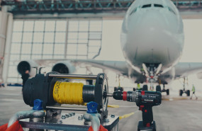 4 final setup with drill winch and a380 closeup 4 final setup with drill winch and a380 closeup