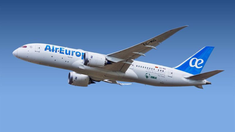 ep archivo   avion boeing m787 800 de air europa