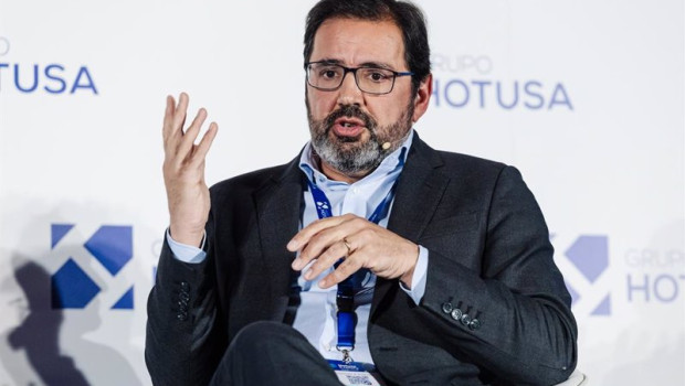 ep archivo   el presidente de ala javier gandara interviene durante una mesa sobre aeronautica en el