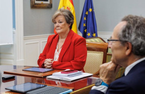 ep archivo   la presidenta del tribunal de cuentas enriqueta chicano durante un pleno ordinario del