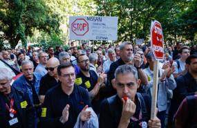 ep archivo   protesta de trabajadores contra un ere