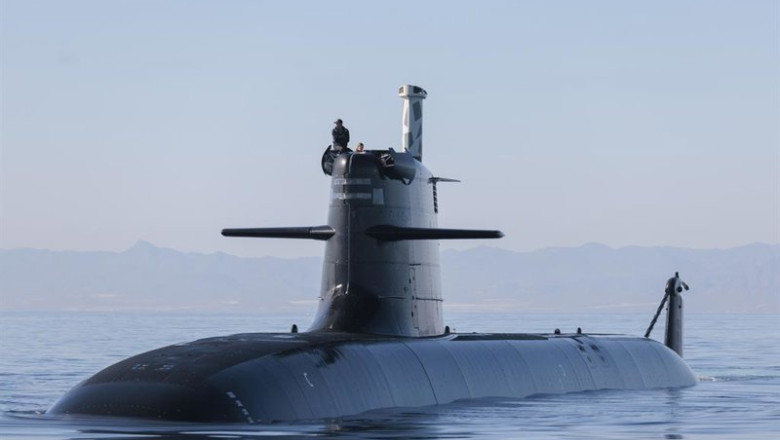 ep archivo vista del submarino isaac peral s 81 a 17 de noviembre de 2023 en navantia cartagena ep archivo vista del submarino isaac peral s 81 a 17 de noviembre de 2023 en navantia cartagena