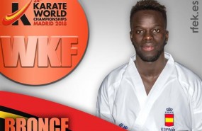 ep babacar seck bronce mundial karate