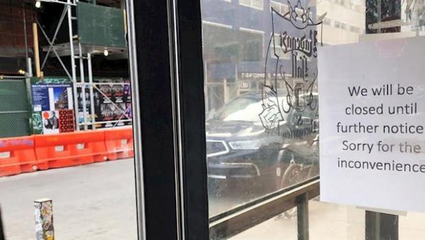 ep bares y restaurantes en nueva york han sido obligados a cerrar como medida para limitar el