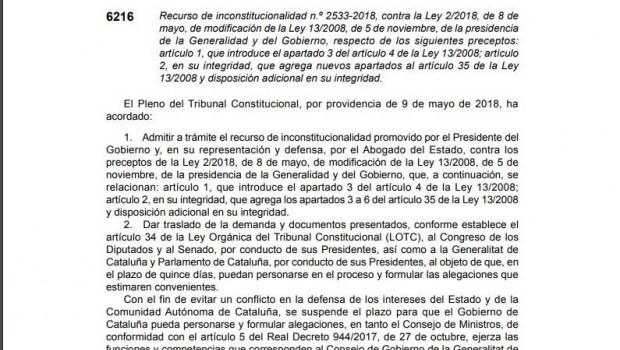 ep boe publicasuspensionla leypresidenciala generalitat