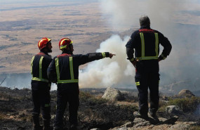 ep bomberosla comunidadmadridintervienenlos incendiosmirafloresrascafria