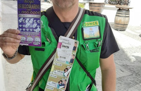 ep david martinez vendedor de la once que ha repartido un millon de euros con el rasca a un vecino