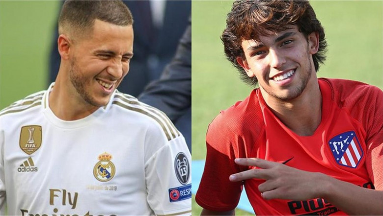ep eden hazard enpresentacionjoao felix enentreno