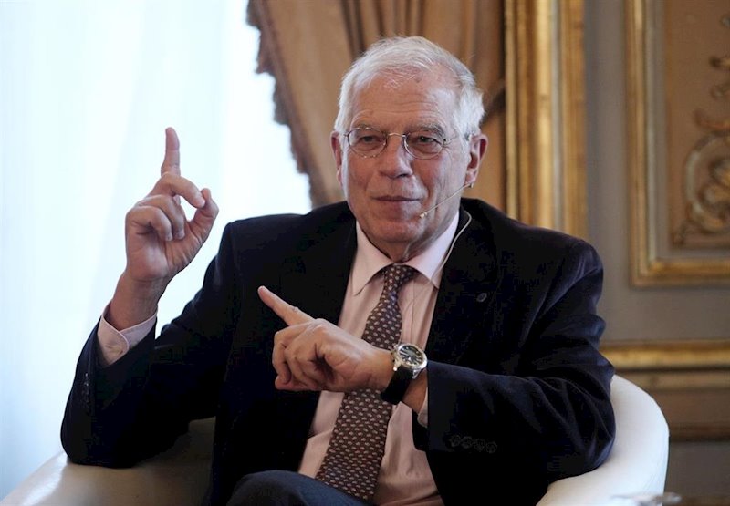 ep el ministro de asuntos exteriores union europea y cooperacion en funciones josep borrell