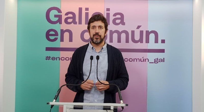 El portavoz de la coalición Galicia En Común Anova Mareas, Antón Gómez-Reino | EN COMÚN ep el portavoz de la coalicion galicia en comun anova mareas anton gomez-reino
