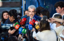 ep el presidente de aena maurici lucena atiende a los medios de comunicacion tras una reunion con el