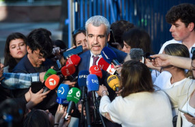 ep el presidente de aena maurici lucena atiende a los medios de comunicacion tras una reunion con el