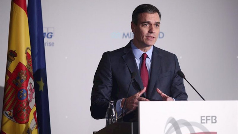 El presidente del Gobierno en funciones, Pedro Sánchez, durante su intervención en el acto de clausura el VI Congreso de las Empresas Familiares Europeas, organizado por European Family Businesses, en Madrid (España),a 20 de noviembre de 2019. | Eduardo Parra - Europa Press ep el presidente del gobierno en funciones pedro sanchez durante su intervencion en el acto de 20191120165203