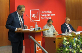 ep el presidente quim torra en la inauguracion del curso universitario