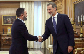 ep el rey felipe vi recibe en audiencia al lider de vox santiago abascal i enla ronda de consultas ep el rey felipe vi recibe en audiencia al lider de vox santiago abascal i enla ronda de consultas