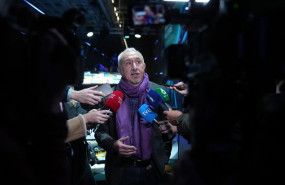 ep el secretario general de ugt pepe alvarez atiende a los medios durante la inauguracion de la ep el secretario general de ugt pepe alvarez atiende a los medios durante la inauguracion de la