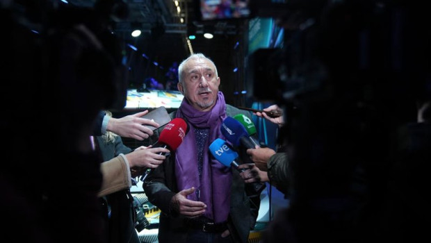 ep el secretario general de ugt pepe alvarez atiende a los medios durante la inauguracion de la ep el secretario general de ugt pepe alvarez atiende a los medios durante la inauguracion de la