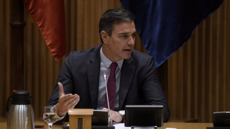 ep el secretario general del psoe y presidente del gobierno pedro sanchez interviene en la reunion