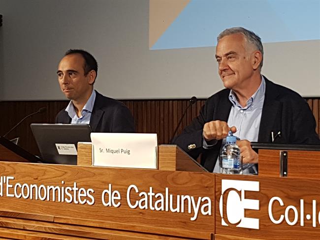 Enrique Alcántara (Apartur) y el economista Miquel Puig | EUROPA PRESS ep enrique alcantara apartur yeconomista miquel puig