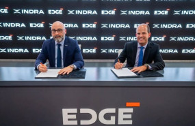 ep firma del acuerdo entre indra y edge group para activar las operaciones de su joint venture de