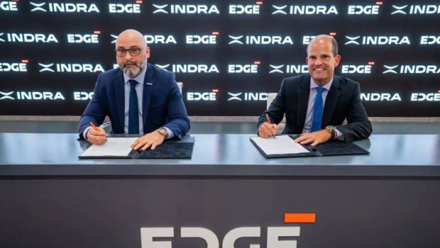 ep firma del acuerdo entre indra y edge group para activar las operaciones de su joint venture de
