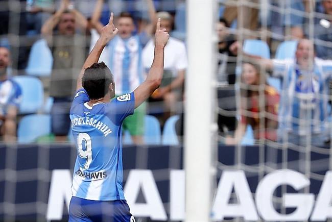 Gustavo Blanco celebra un gol con el Málaga | LALIGA 123 ep gustavo blanco celebragolmalaga