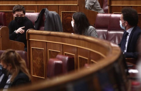 ep i-d el portavoz de erc en el congreso gabriel rufian la presidenta de ciudadanos ines arrimadas y