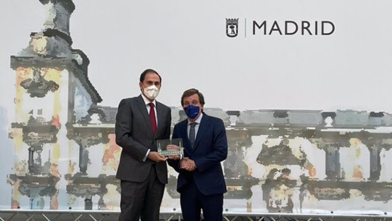 ep iberia galardonada por el ayuntamiento de madrid por su trayectoria