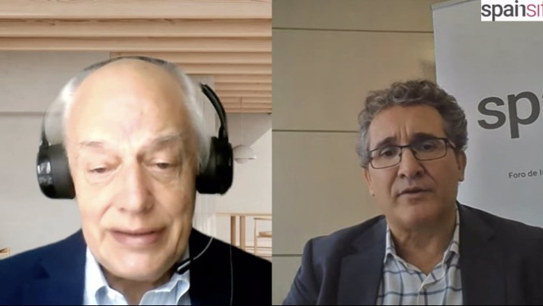 ep joaquin garralda presidente izda y pablo esteban experto en finanzas sostenibles de spainsif ep joaquin garralda presidente izda y pablo esteban experto en finanzas sostenibles de spainsif
