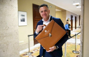 ep juan antonio delgado en un foto de archivo cuando era diputado de podemos por cadiz