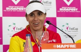 ep la capitana del equipo espanol de copa federacion anabel medina