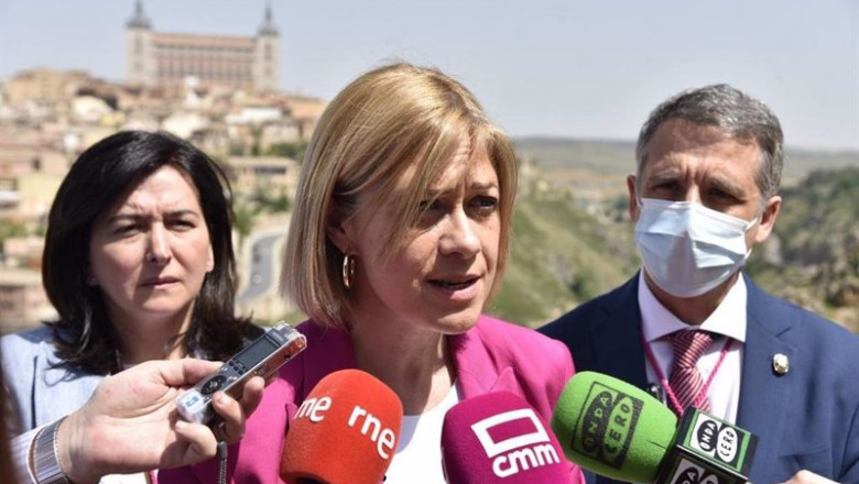 La coordinadora de Cs en C-LM, Carmen Picazo, en el Valle de Toledo. | CS ep la coordinadora de cs en c lm carmen picazo en el valle de toledo