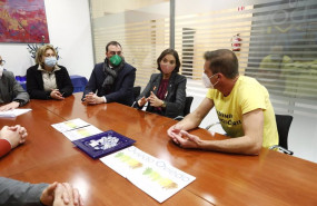 ep la delegada del gobierno delia losa el presidente del principado adrian barbon la ministra de