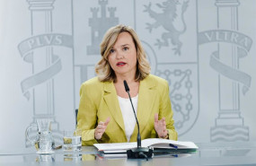 ep la ministra portavoz pilar alegria durante la rueda de prensa posterior a la reunion del consejo