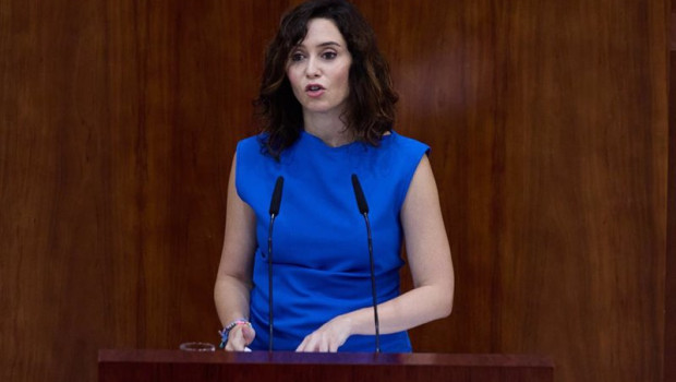 ep la presidenta de la comunidad de madrid isabel diaz ayuso interviene en el debate del estado de
