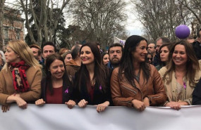 ep la vicealcaldesa de madrid begona villacis y la portavoz de ciudadanos en el senado y lider del