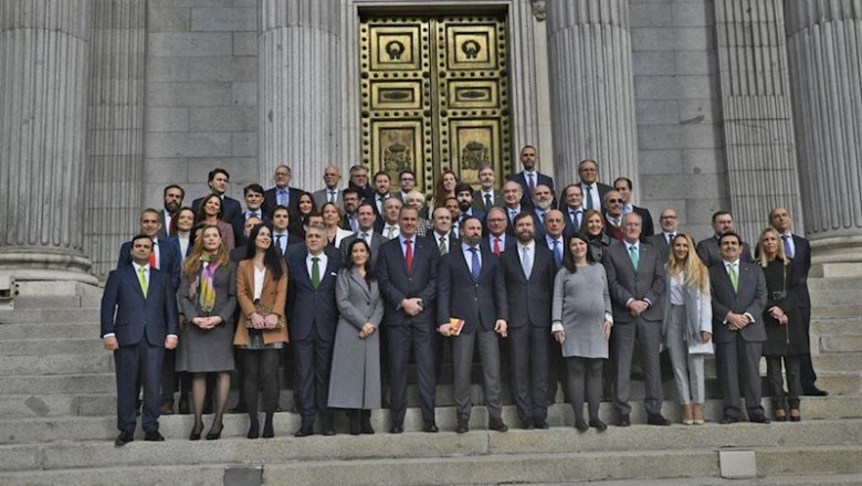 ep los 52 diputados de vox en el congreso