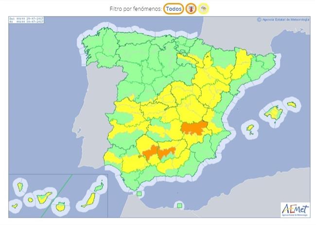 Mapa tiempo para el sábado | AEMET ep mapaparasabado